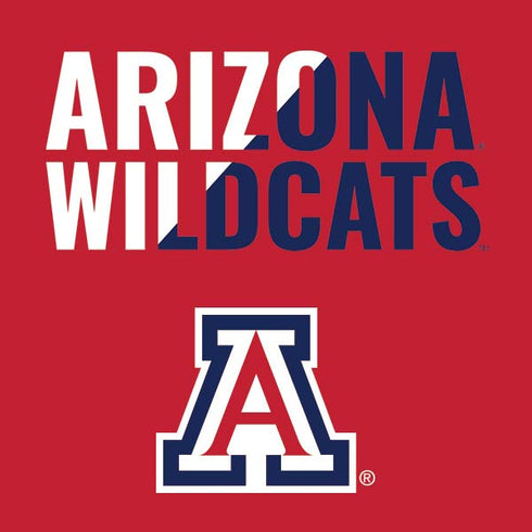 University of Arizona Wildcats Logo Split Red Nintendo Switch OLED (2021) Skin